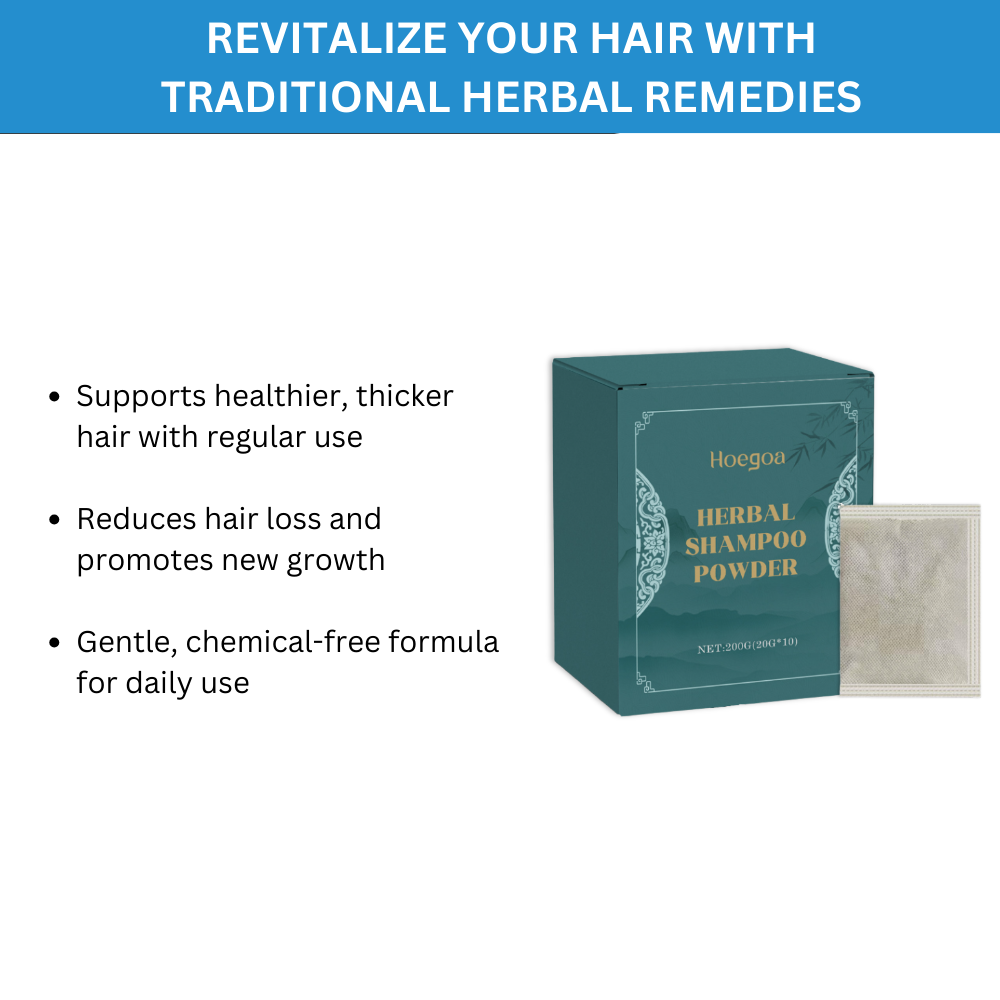 FollicaLux® | Japanese Herbal Shampoo Powder for Hair Growth