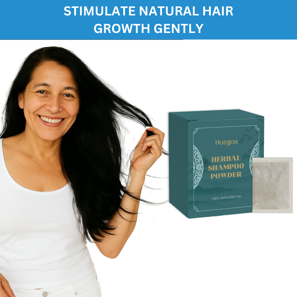 FollicaLux® | Japanese Herbal Shampoo Powder for Hair Growth